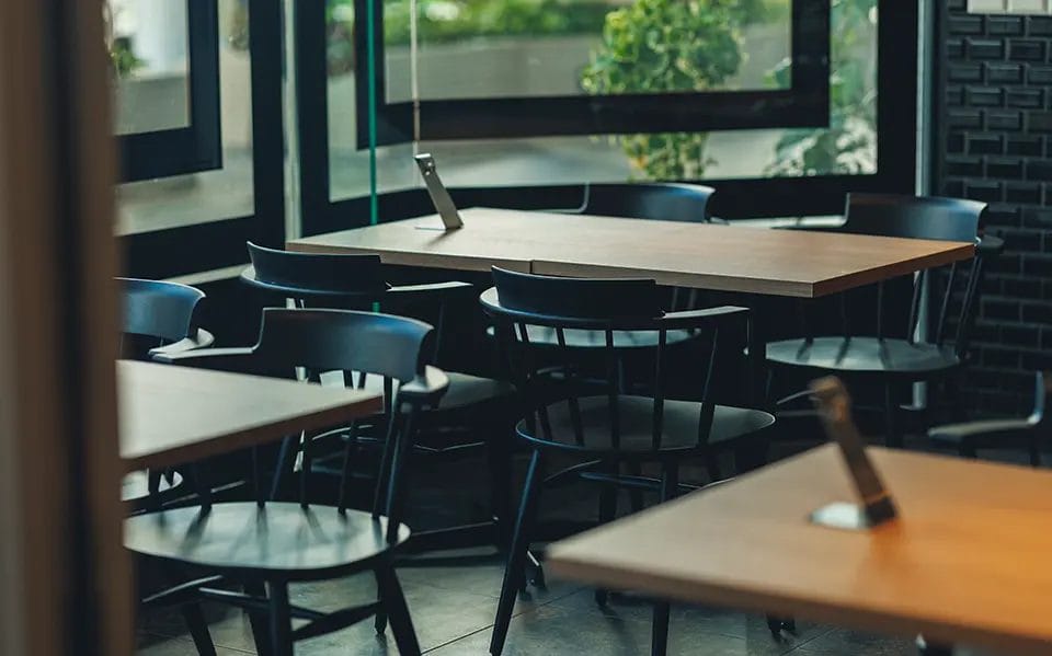 A cafe that can be used for a wide range of occasions