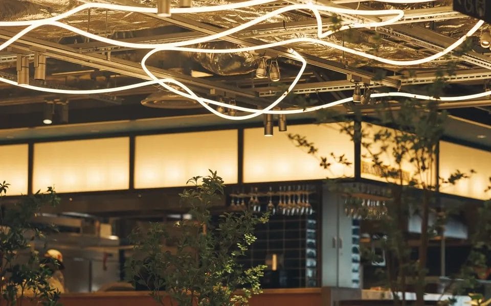 A restaurant you can easily visit anytime