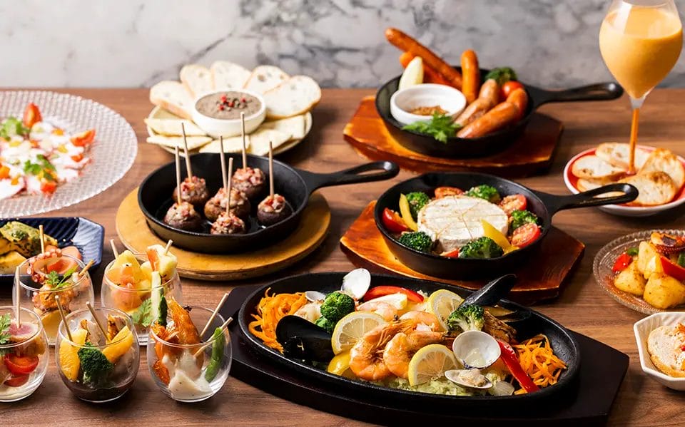 お洒落な料理をご自宅やホテルで堪能