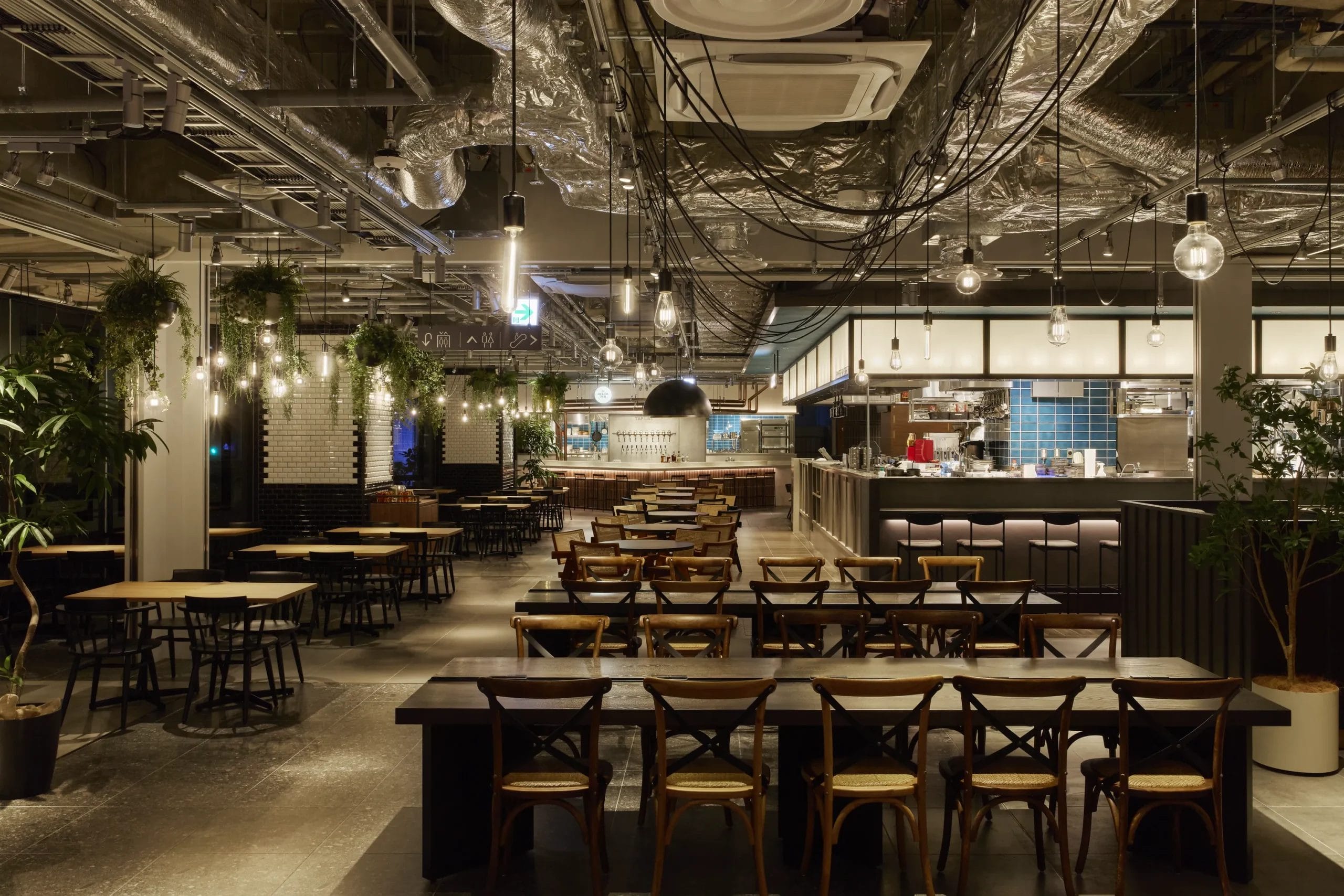 こだわりの空間で味わう多彩な料理の数々