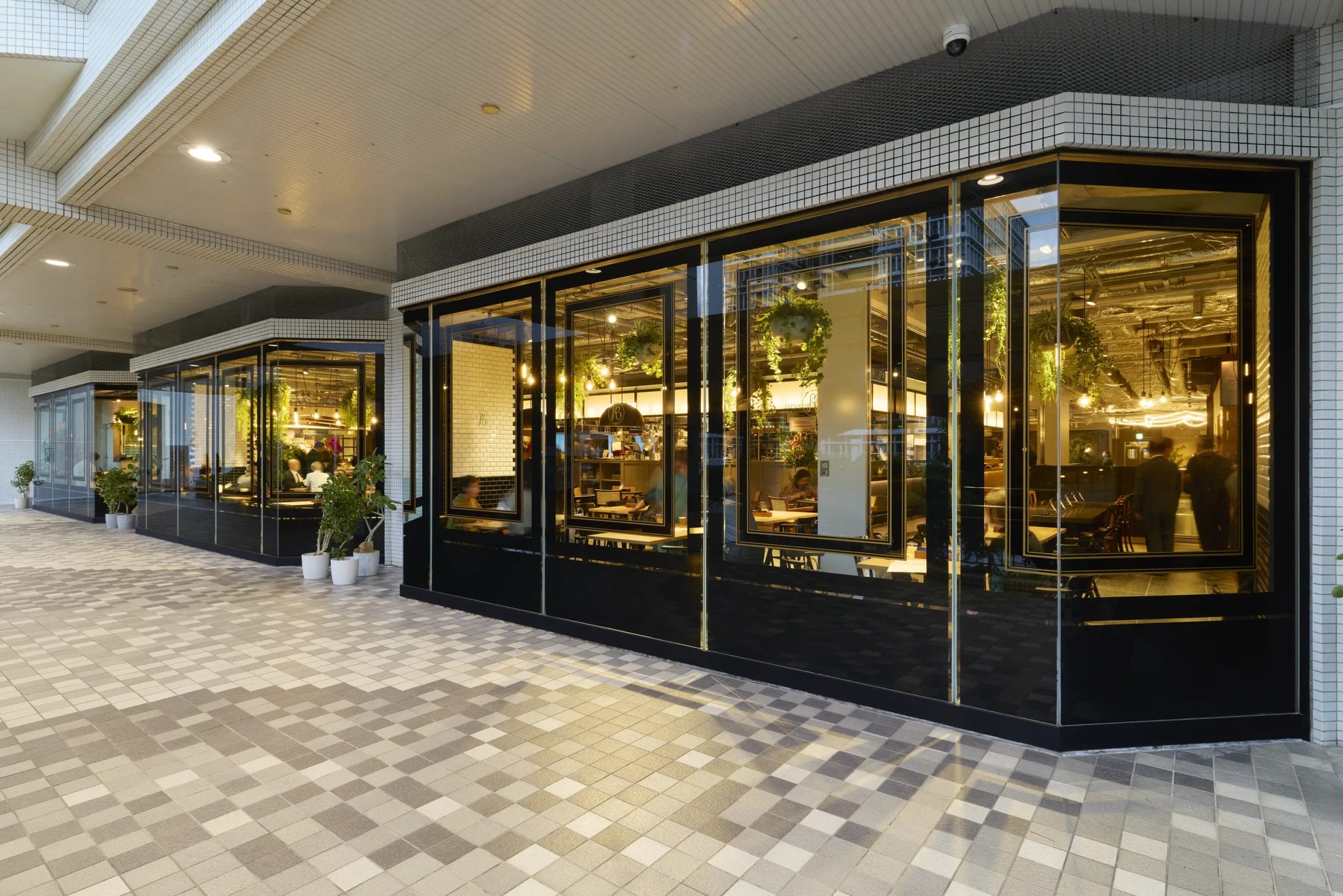 開放的な店内デザイン