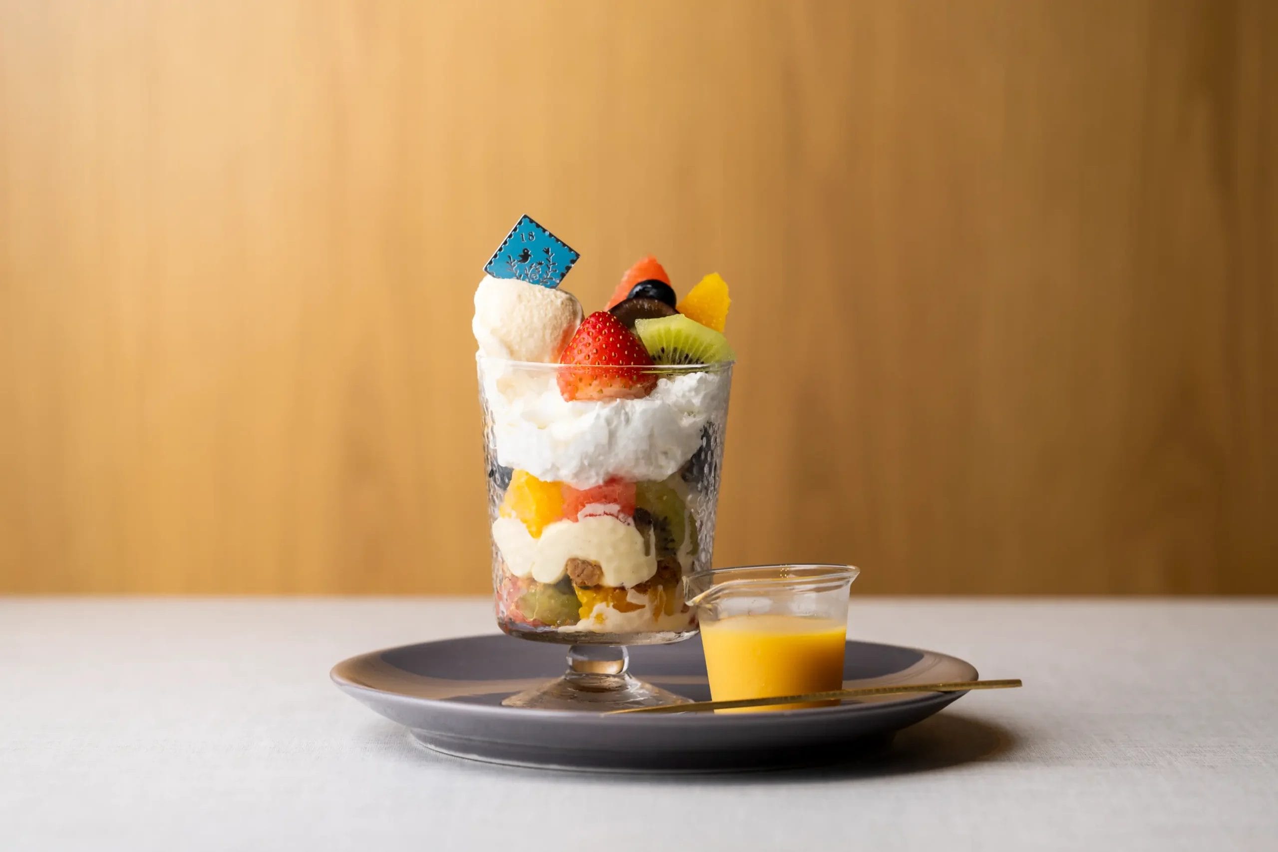 スイーツで締めくくる