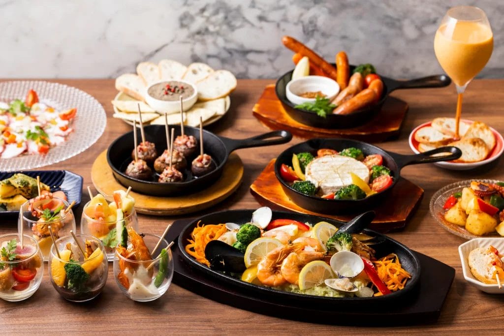 多彩な料理の数々をご堪能