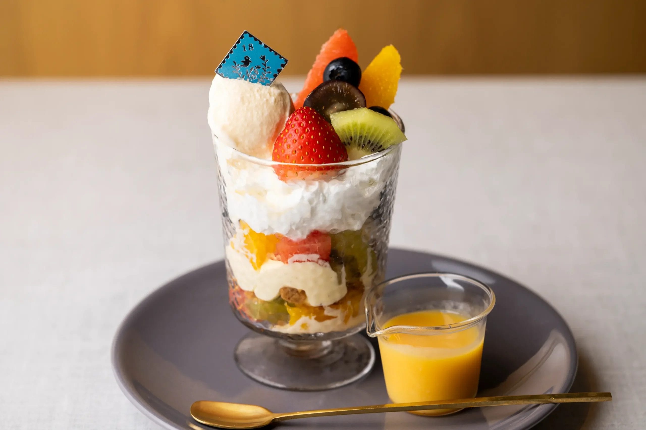 スイーツで締めくくる