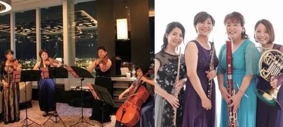 4月10日（金）：弦楽四重奏
出演：阿波根由紀(Vn)、大城聖美(Vn)、くによしさちこ(Va)、具志堅真紀(Vc)
4月24日（金）：木管アンサンブル
出演：森本真由美(Fl)、砂川志乃(Ob)、外薗志保(Fg)、比嘉菜々子(Hr)